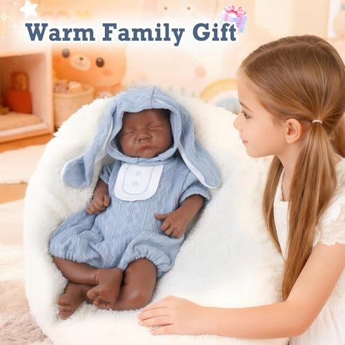 Reborn Baby Doll - 17 Inch Full Silicone Boy Ages 14+