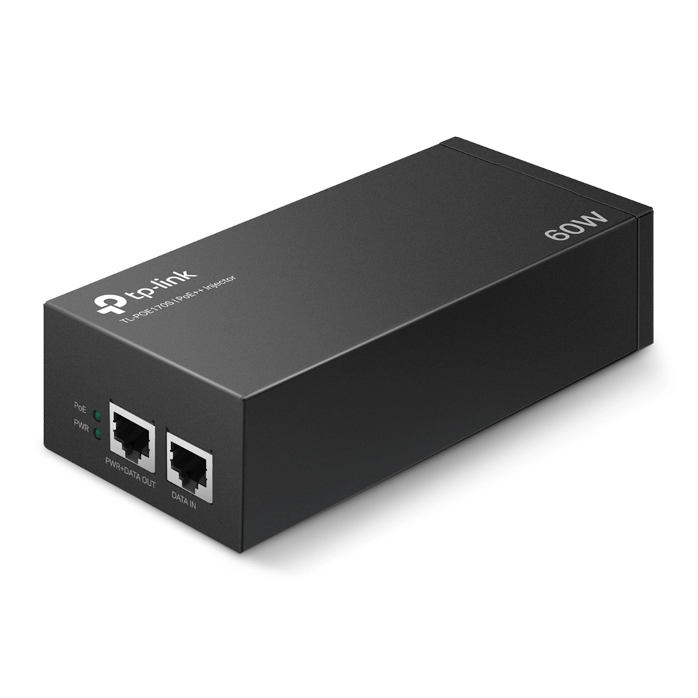 TP-Link TL-PoE170S - 60W 1 Gigabit 802.3at/af/bt