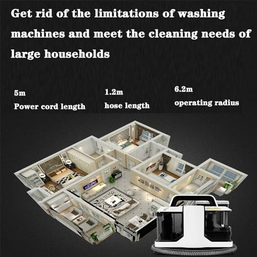 Fabric cleaning machine - 1080ml 11000Pa