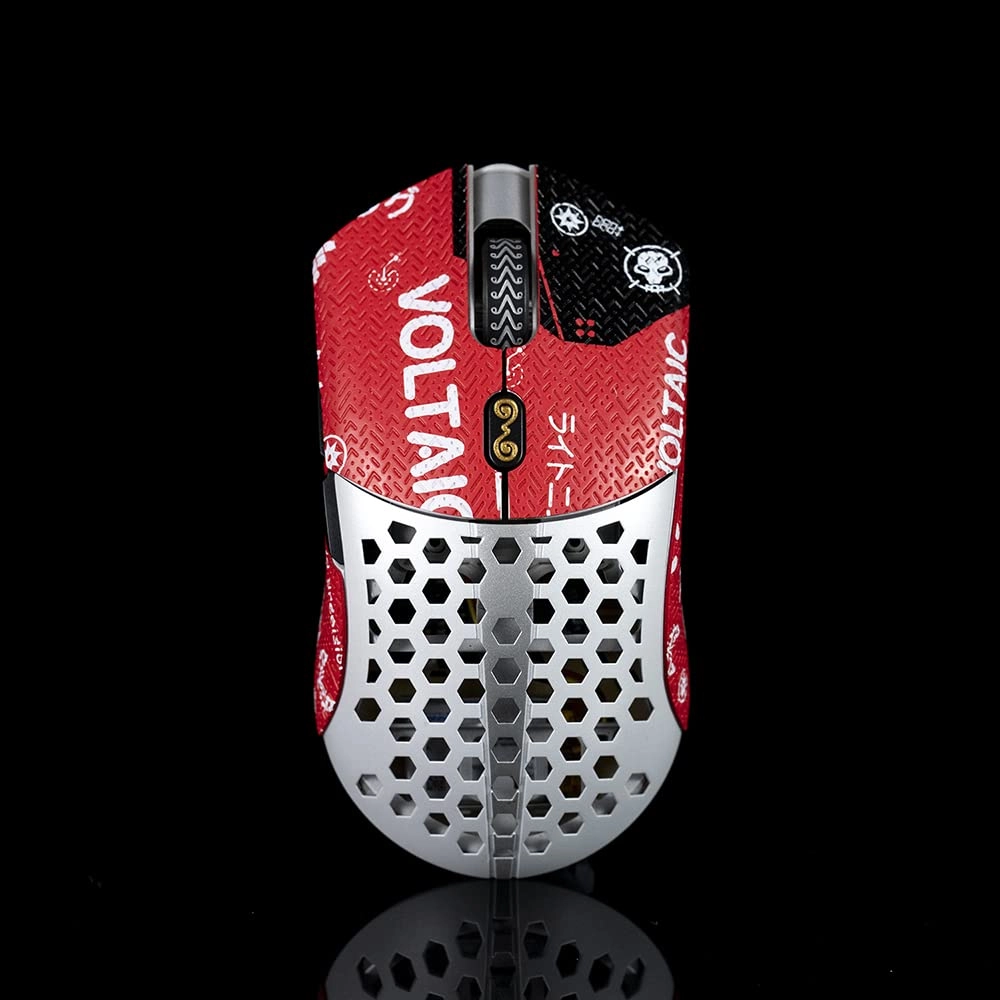 Hokeyio Non Slip Mouse Grips - Starlight 12 Medium Blood Red