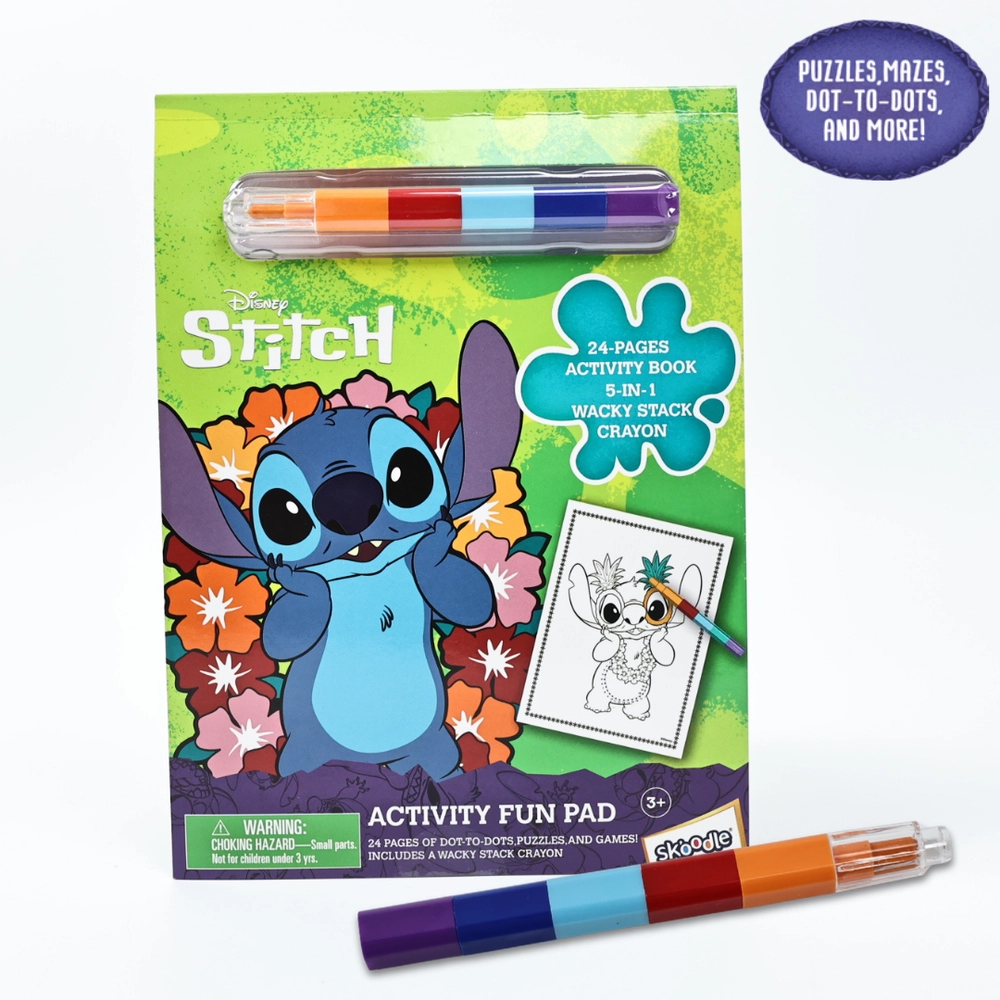 Stitch Activity Fun Pad - 3+ years