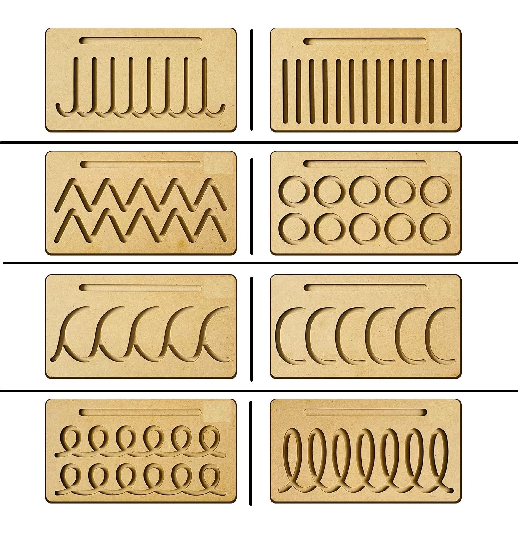 RCW Wooden Tracing Board - 2+ 4 pieces