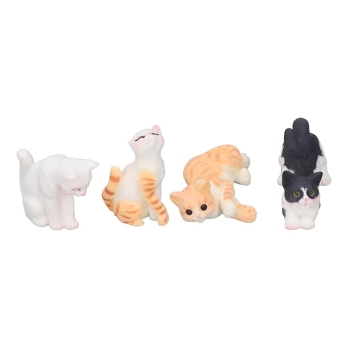 Miniature Cat Figurines - Resin