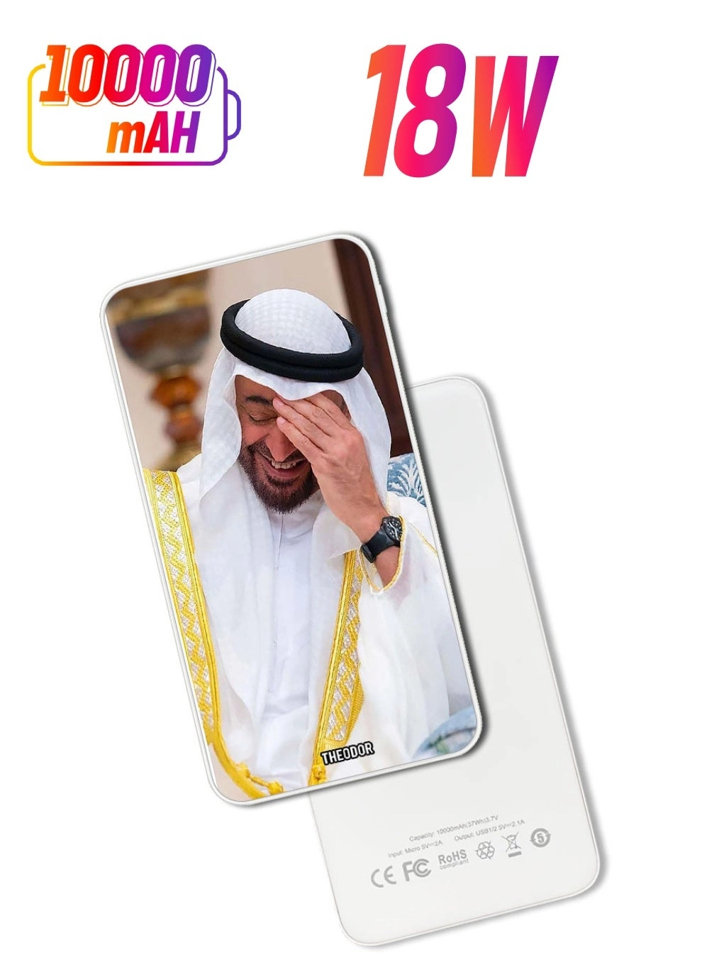 Theodor EX_PPBA340 - 10000 mAh 18 W