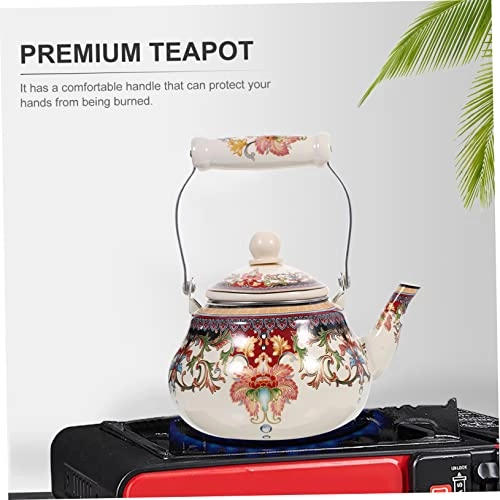 Enamel Tea Kettle - Enamel