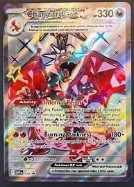 Pokmon Charizard ex SVP 074 - Paldean Fates Shiny