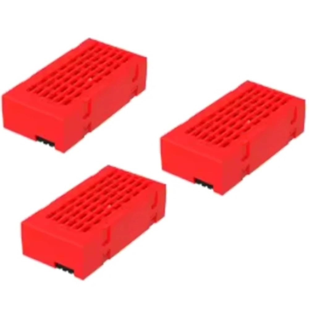XsidY1011 K26MAX - 3PCS Battery Red 1 Amp Hours