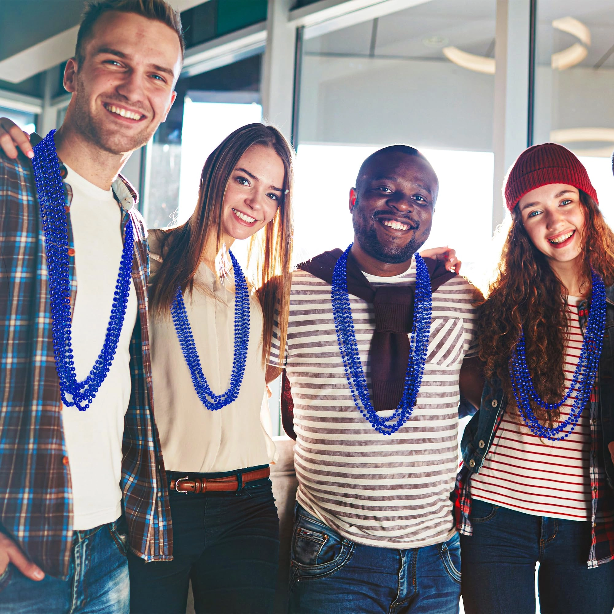 Bead Necklace - 50PCS Christmas