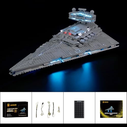 Light Set for Lego-75394 Imperial Stellar Destroyer - LED 5-Light Kit