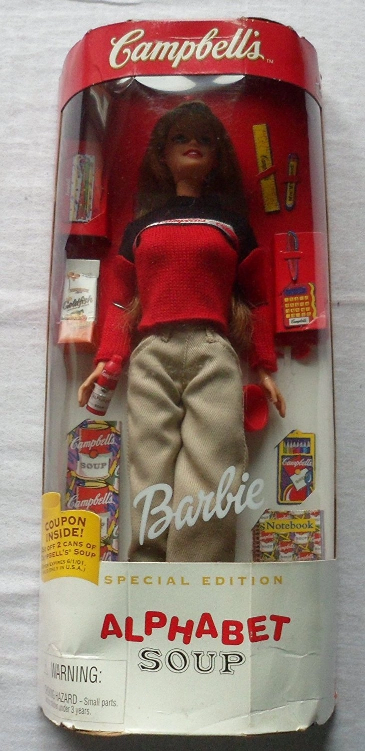 Barbie Alphabet Soup - Campbells Speical Edition