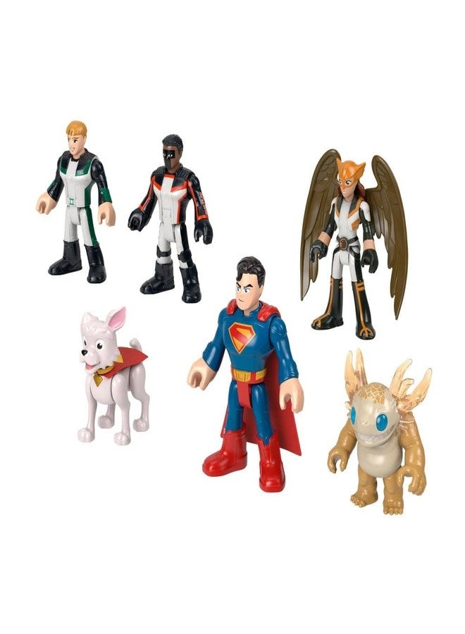 Superman Action Figure Collectible Set 6 pcs