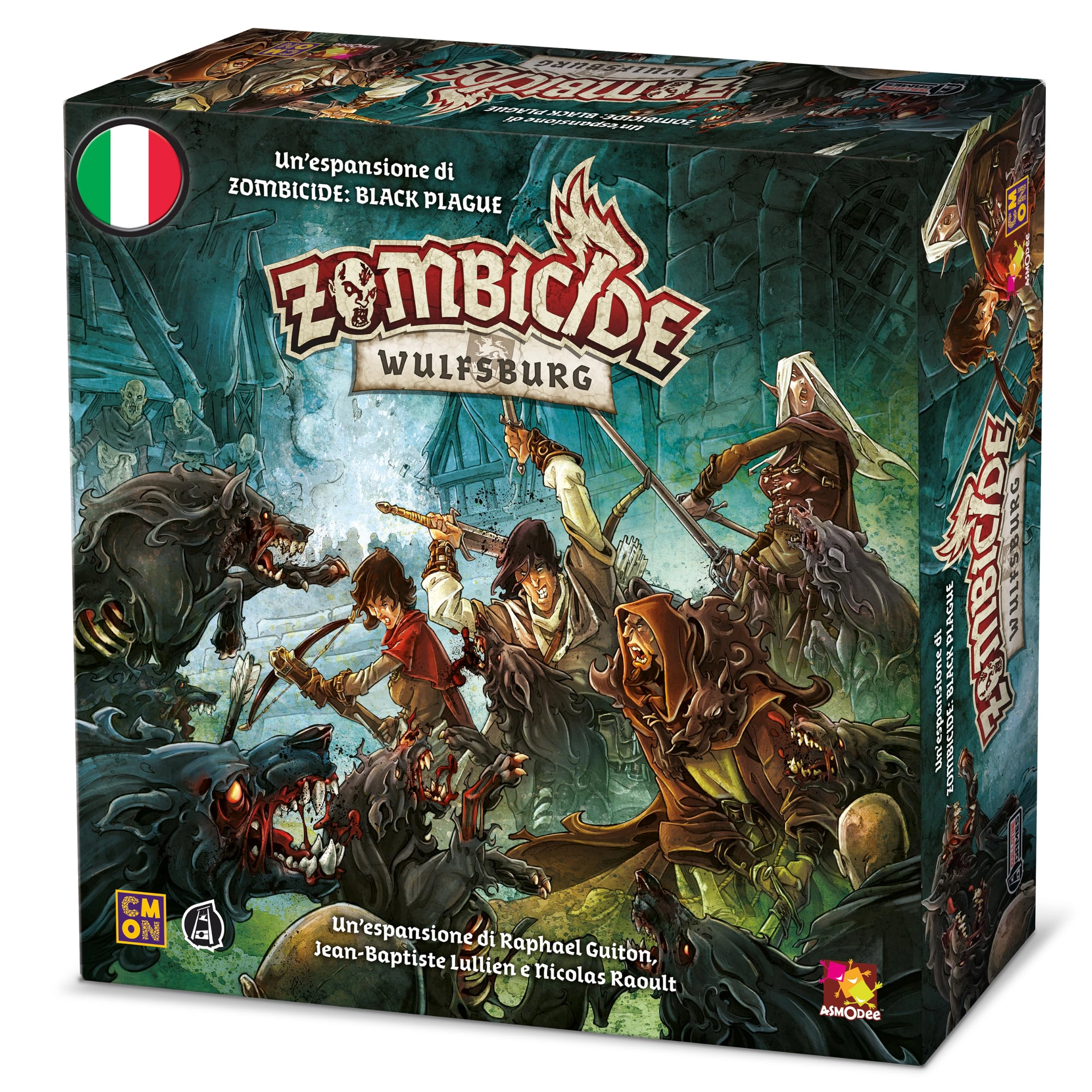 Asmodee Zombicide Black Plague: Wulfsburg (Italian)