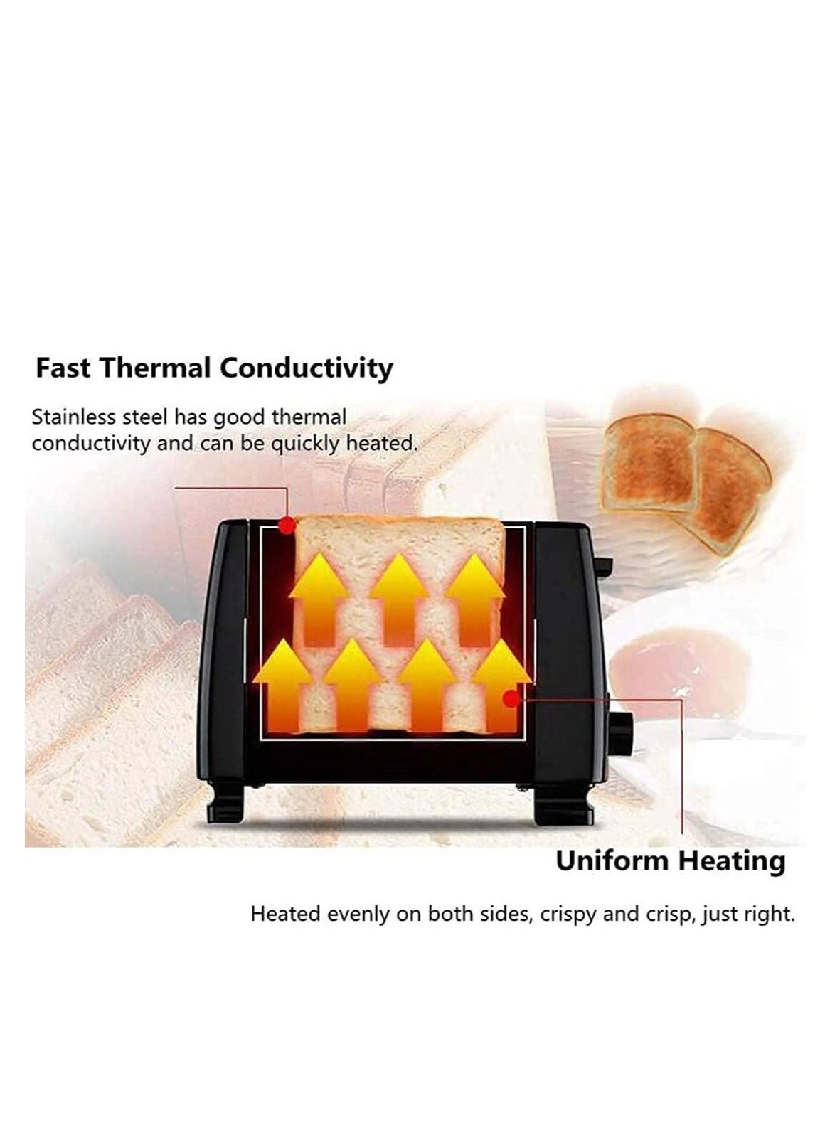 Bread Toaster - 2 Slices