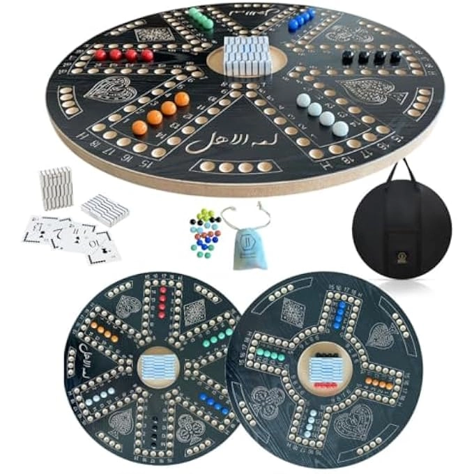 rayihni JACKROOJOKER JAKAROO - Double-Sided Marbles Cards Carrying Bag