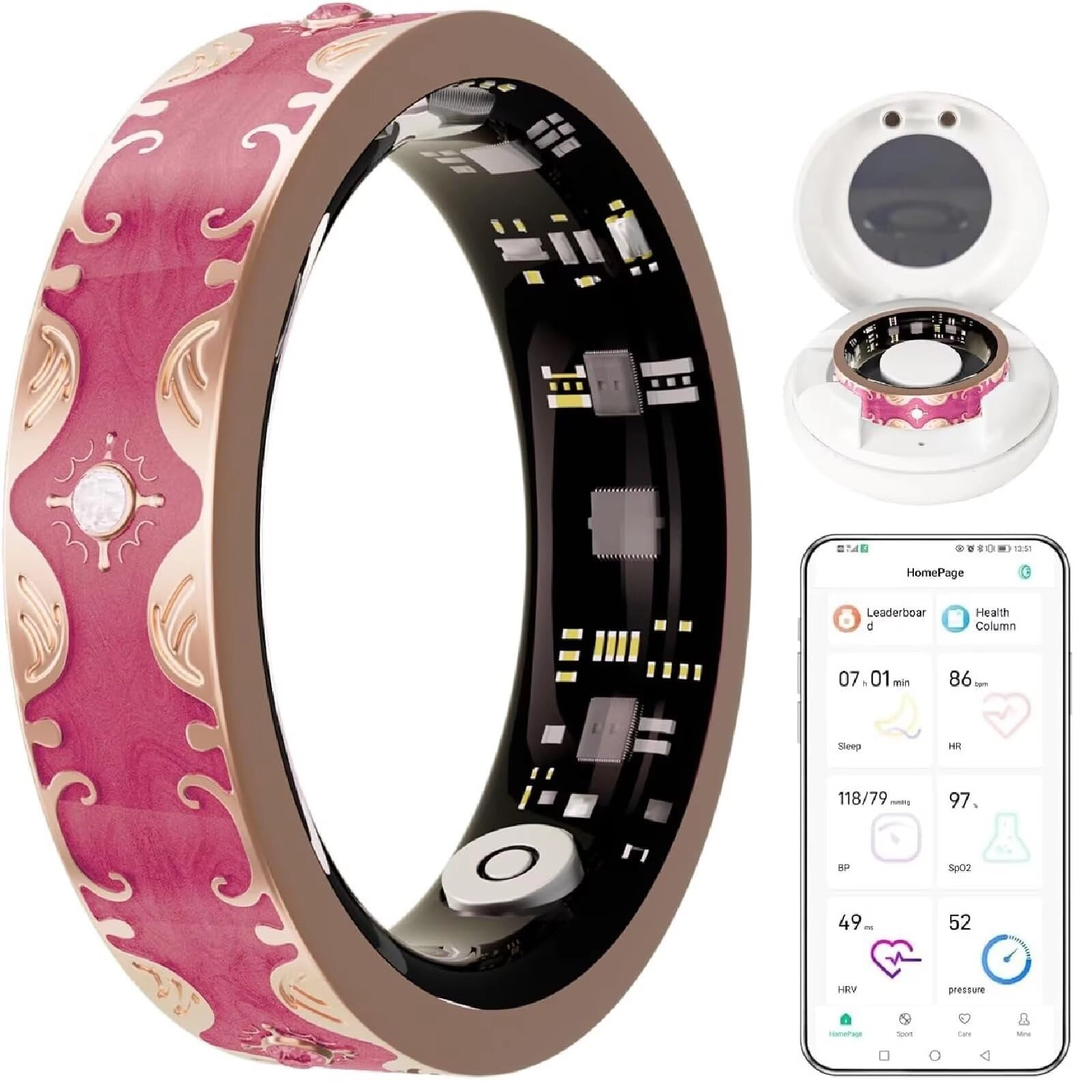 ZIBENE Smart Ring - 10#