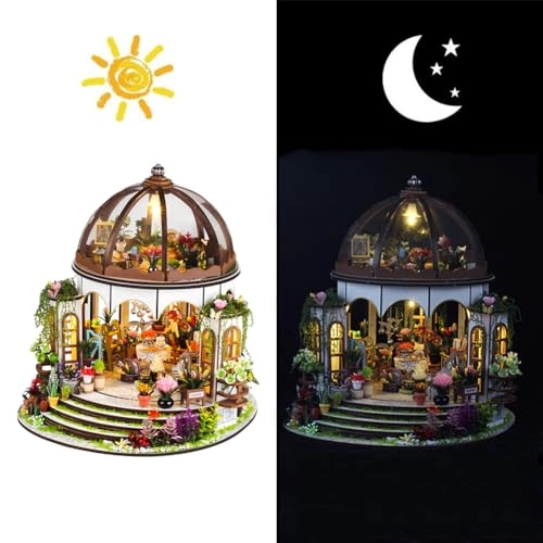 Miniature Wooden Dollhouse Furniture Kit - Creative Room 1:24