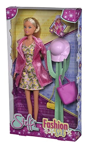 Steffi Love Fashion Doll - pink dress Clothes Stand Ages 3+