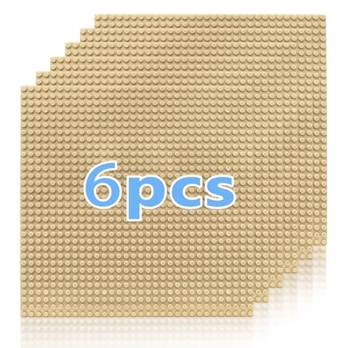 Classic Building Baseplates - 25.4X25.4cm 6-Pack