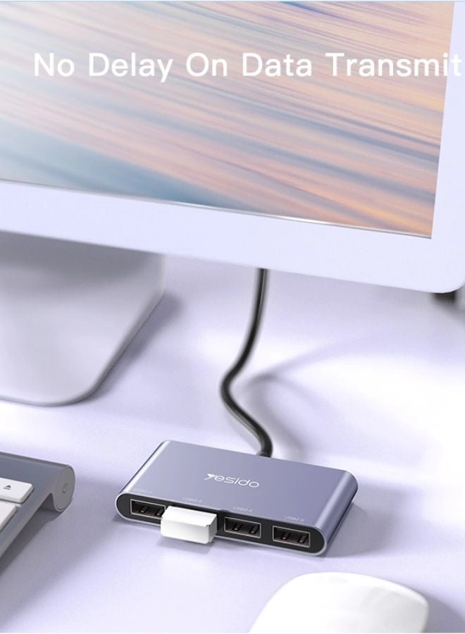 4-Port USB Hub Adapter - Wired