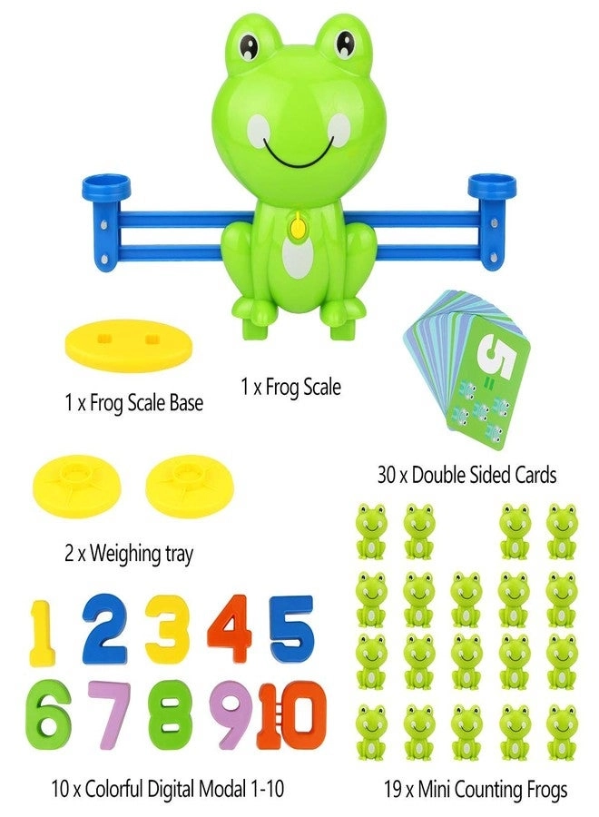 Frog Balance Math Game - 3+