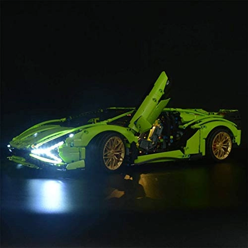 LED Light Kit for LEGO Technic Lamborghini Sián FKP 37 42115