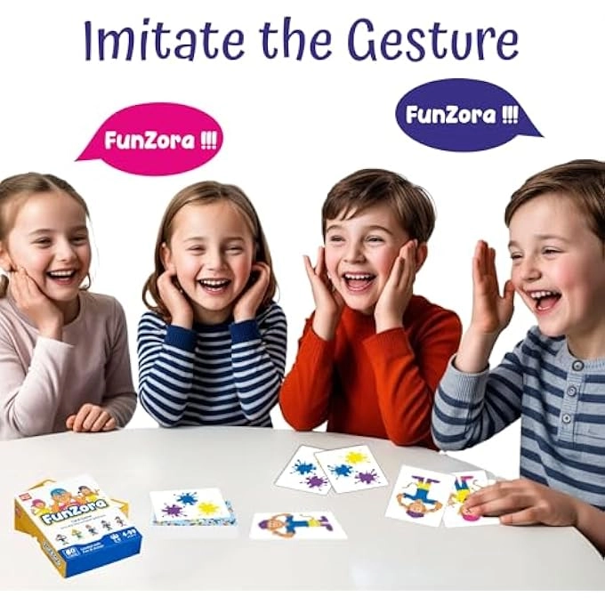 FunZora Card Game - 1 piece math science geography history