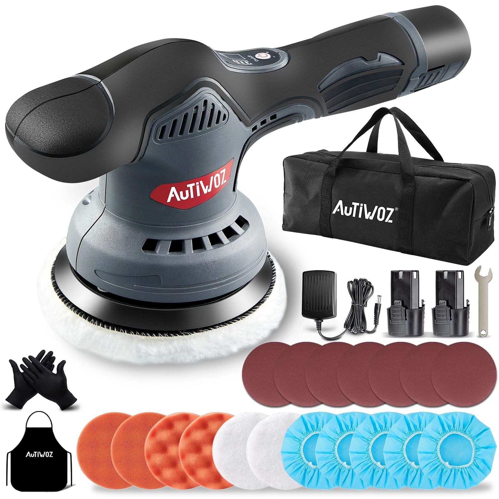 AUTIWOZ Cordless Polisher - 144W 5"
