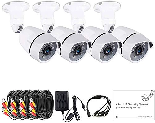 4CH Full HD Security Camera System - 4x 1.0MP 4 1080p