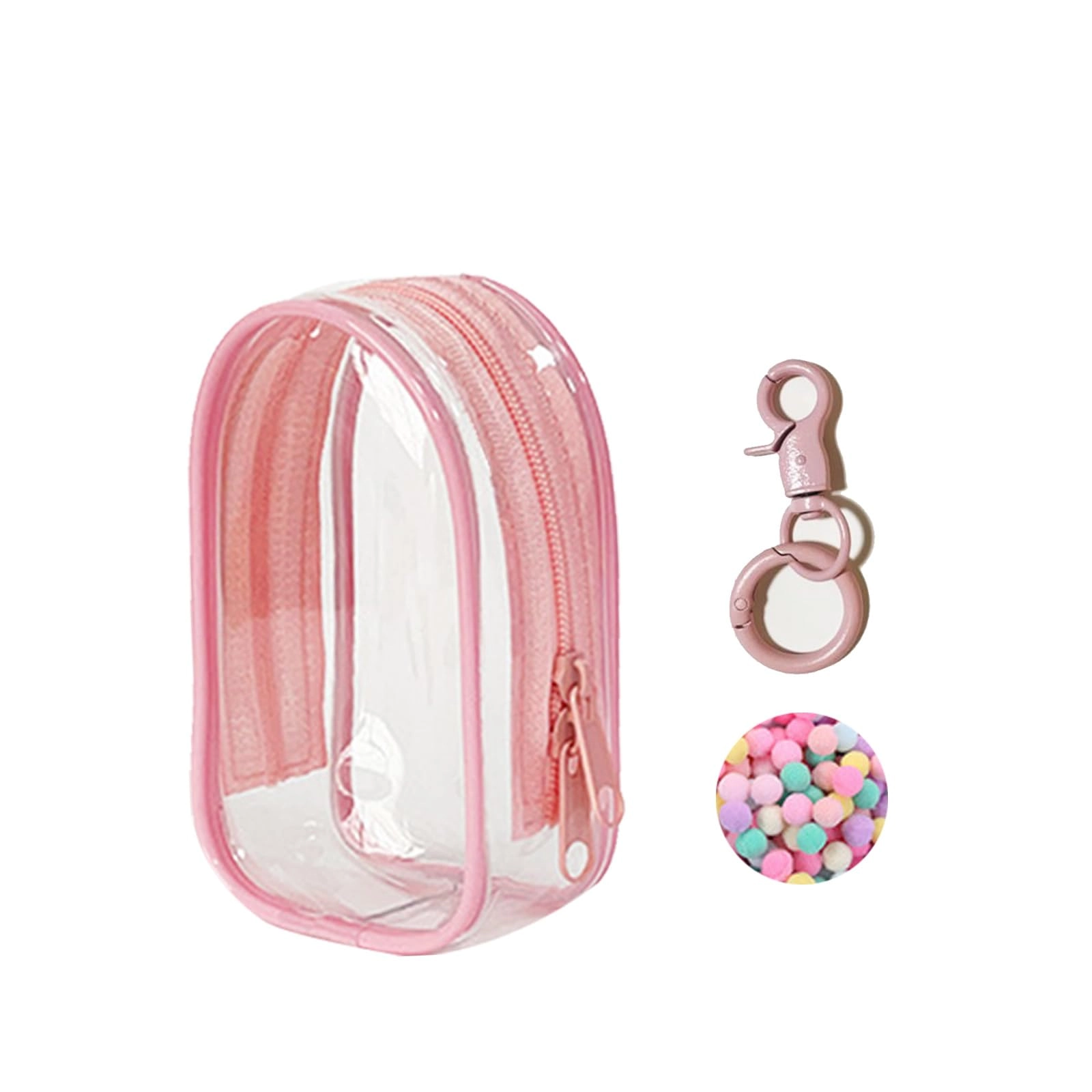 Yushen Figure Display Bag - Baby Pink Cabin
