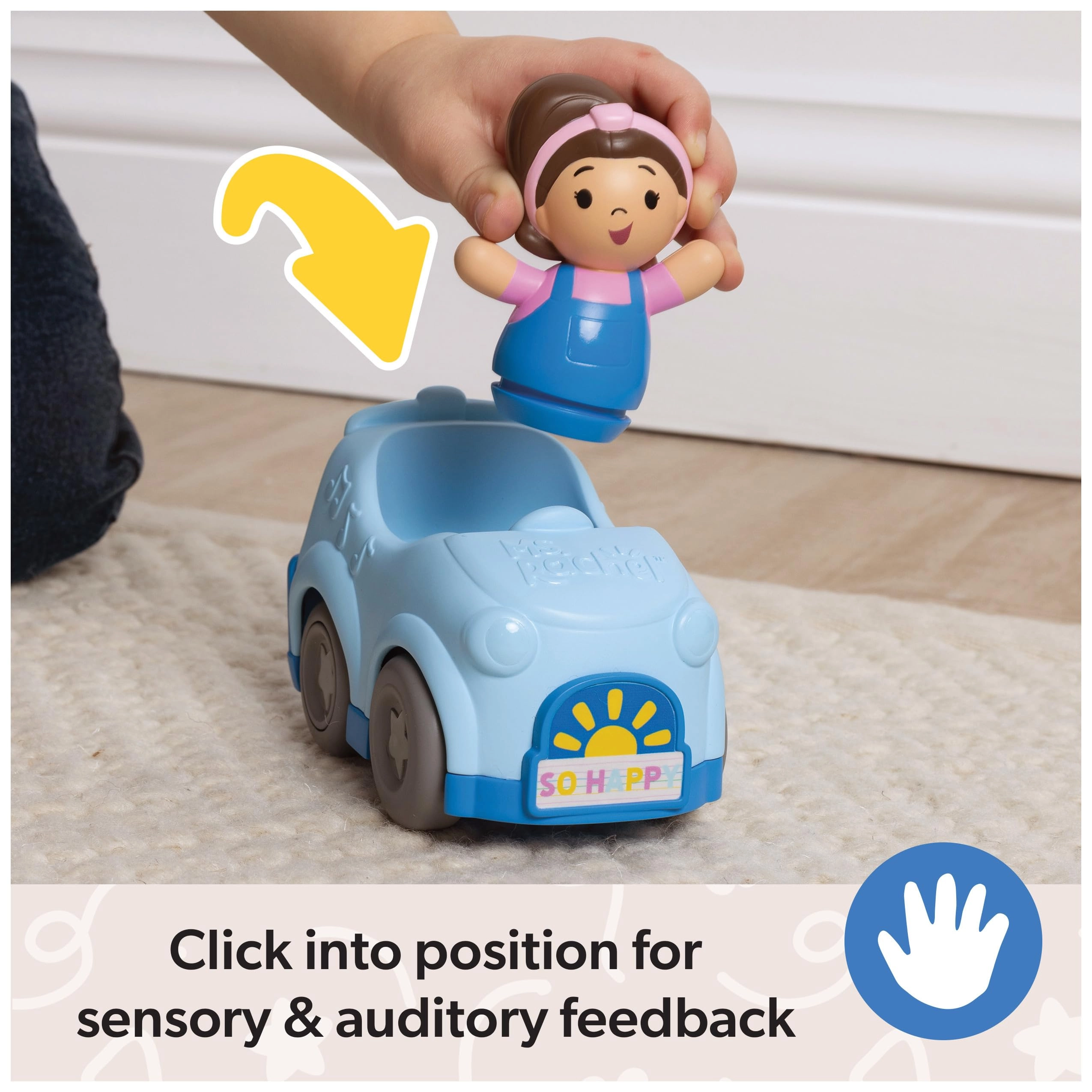 1-2-3 Roll! - Pull Back Car Ages 1-3Y+