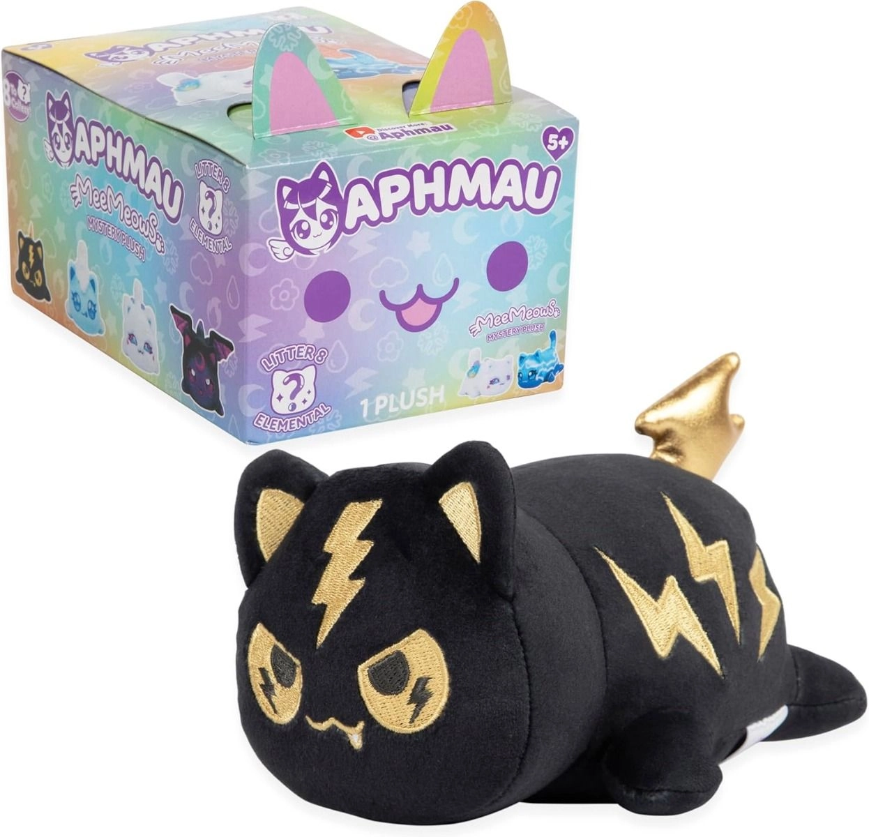 Mystery MeeMeow Plush Elemental - S8 6 inch