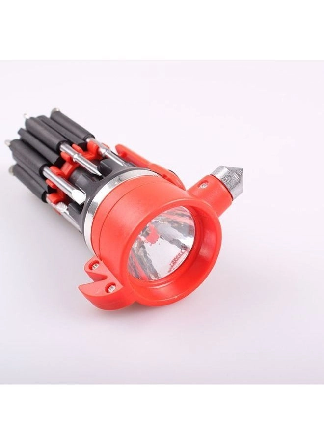 Easy Life 8 In 1 Multi Screwdriver - LED Torch Foldable