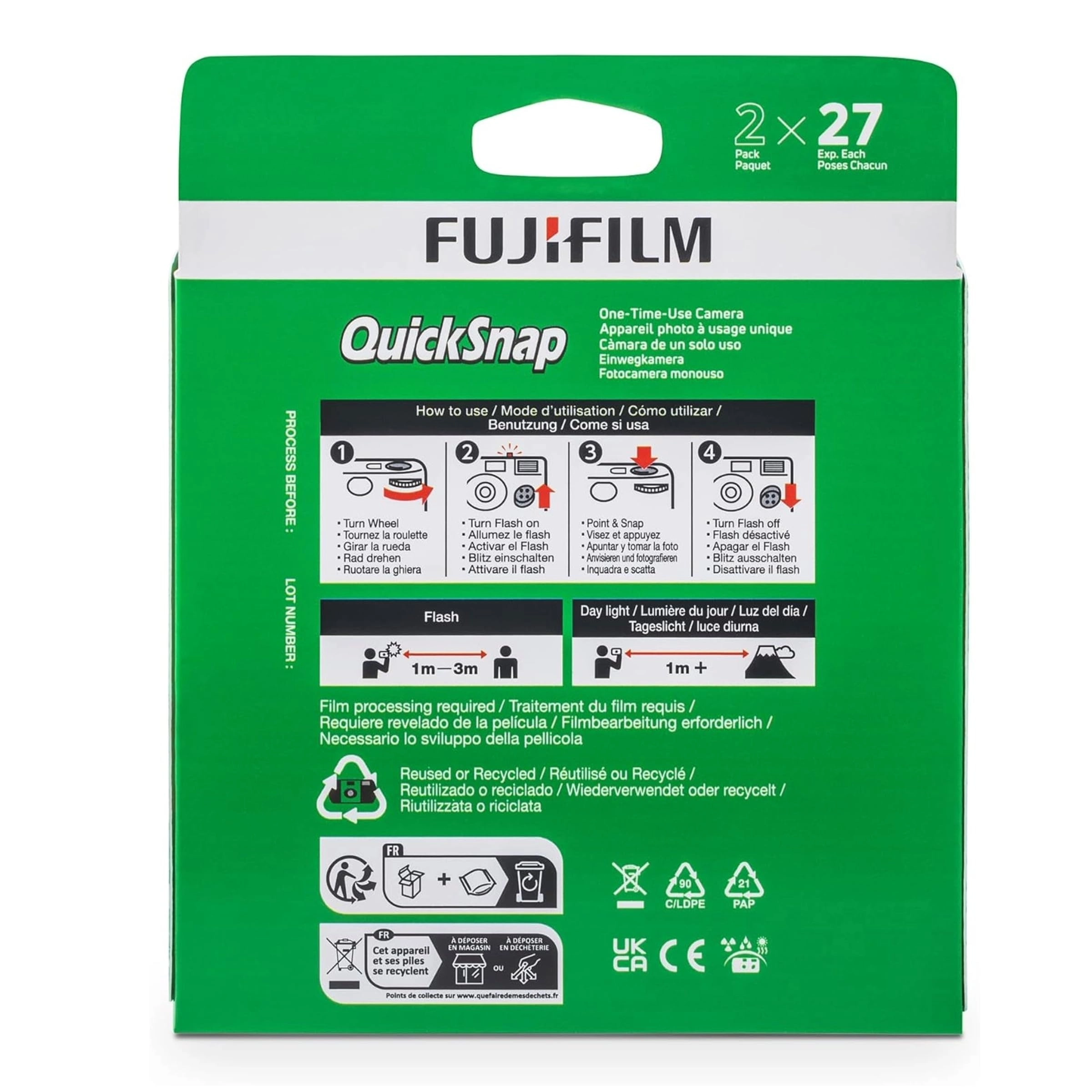 QuickSnap Flash 400 Pack