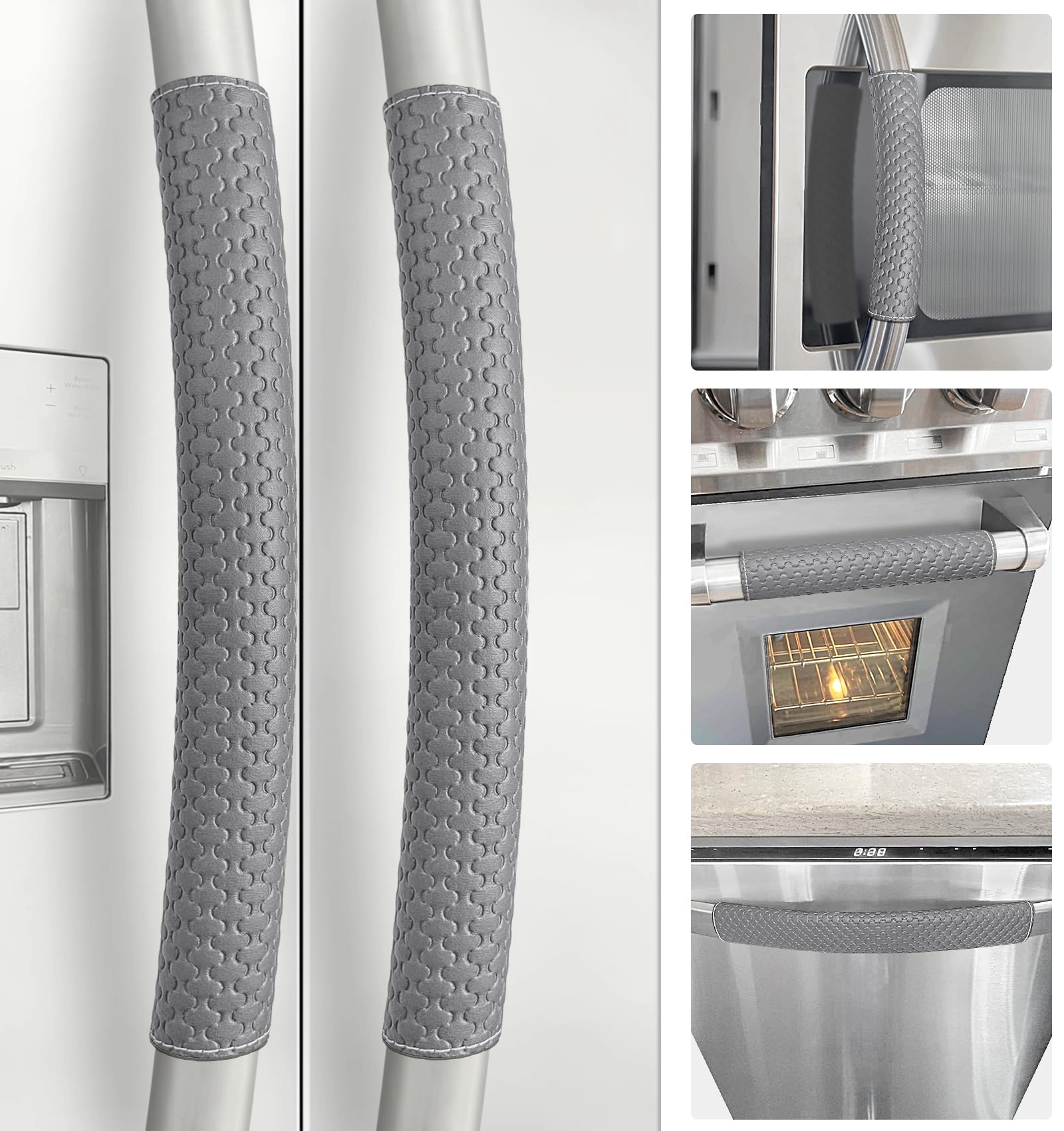 luludamier Refrigerator Door Handle Covers - Universal Compatibility