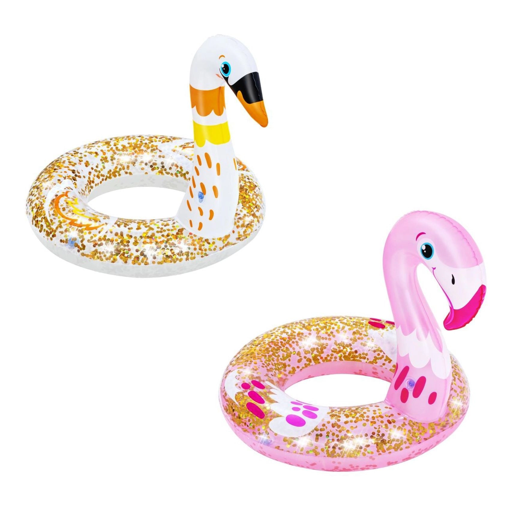 COLOR LAND CHILDRENS TOYS CENTER LLC Shimmer and Float Swimming Ring - Shimmer 61x61cm