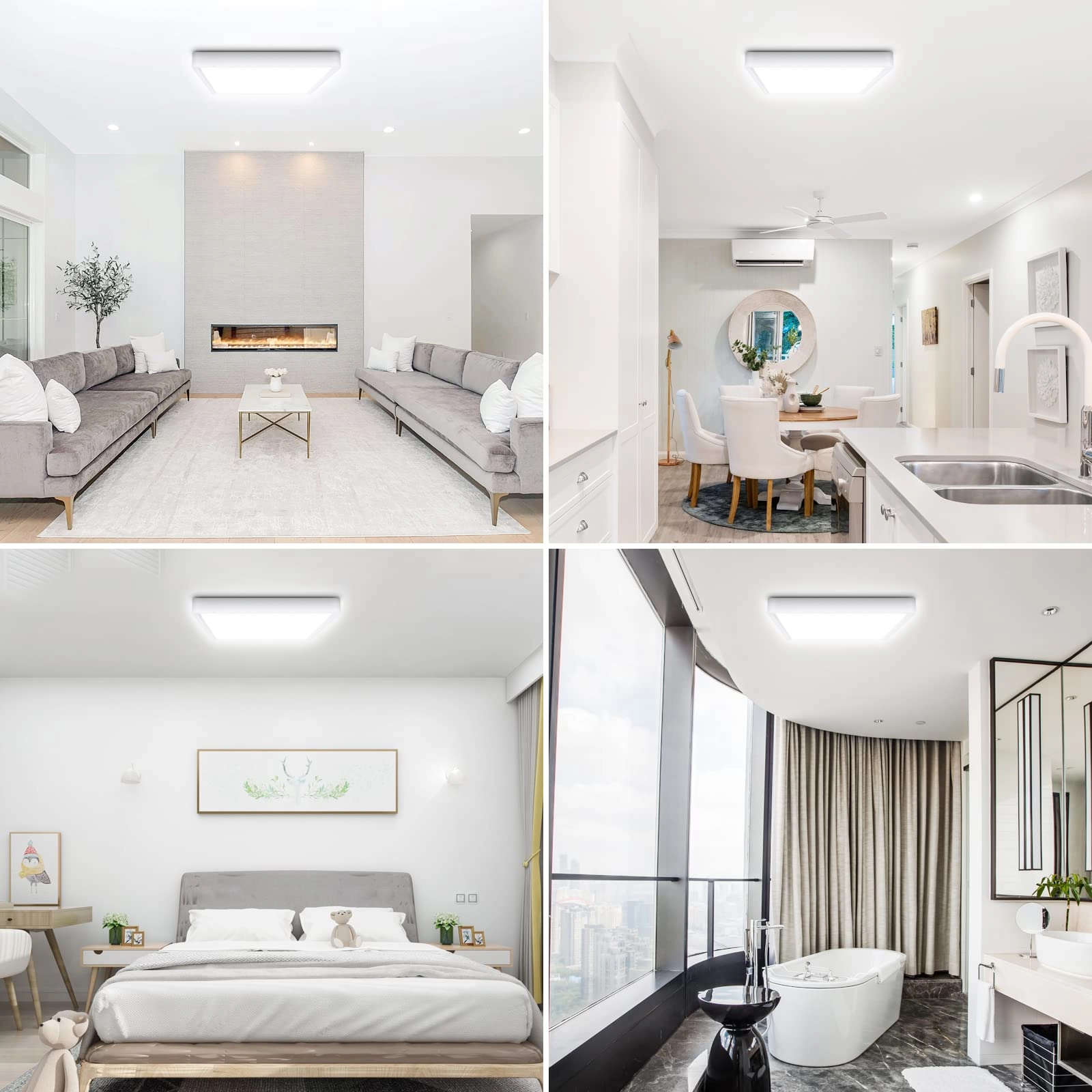 LED Ceiling Light - 5000K Daylight White