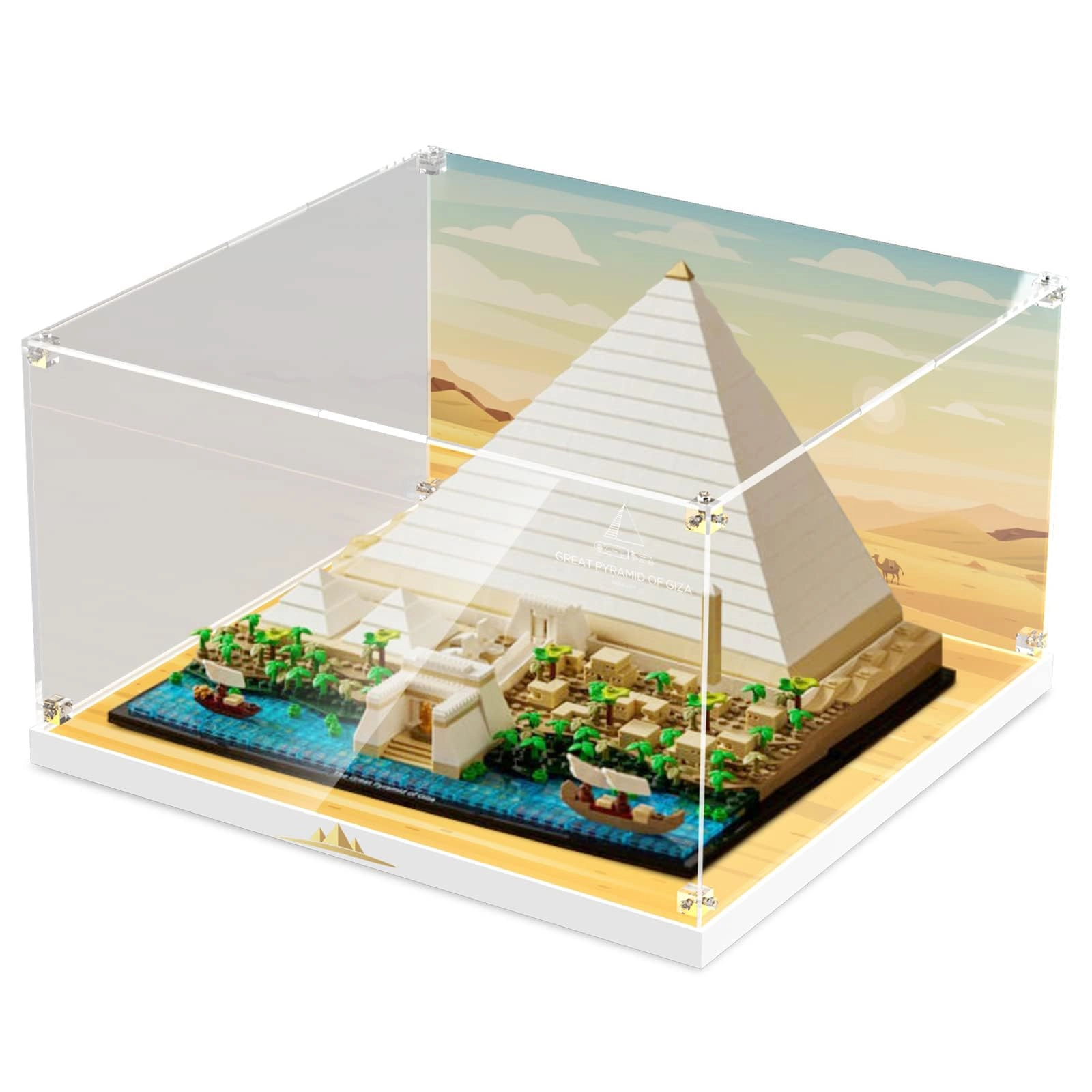 Generic Acrylic Display Case Box - 40.6 x 38.2 x 24 cm