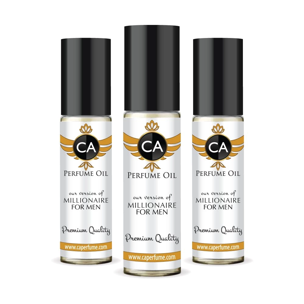 EMRA LLC PACO R. MILLIONAIRE IMPRESSION - Eau de Parfum 0.3 Fl Oz (Pack of 3)