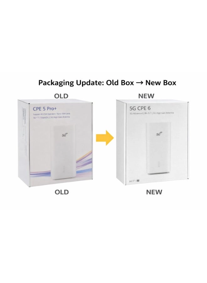 CPE 5 PRO+ - 3600 Mbps WIFI 7