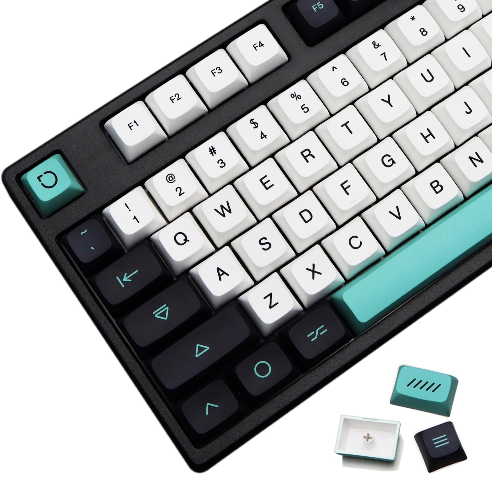 MOLGRIA Keyboard Keycaps - ANSI/ISO 2, Auxiliary, ps