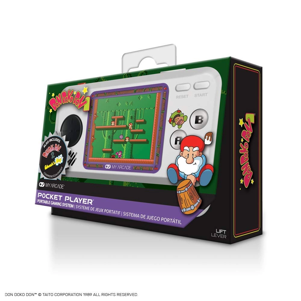 Don Doko Don Pocket Player - Limited Edition 3 Built In Games