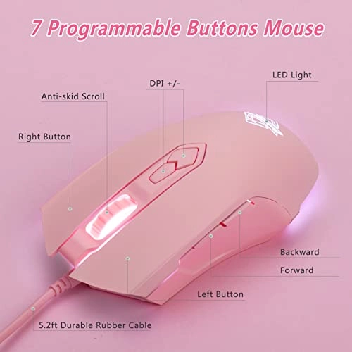 AJ52 Gaming Mouse - Wired