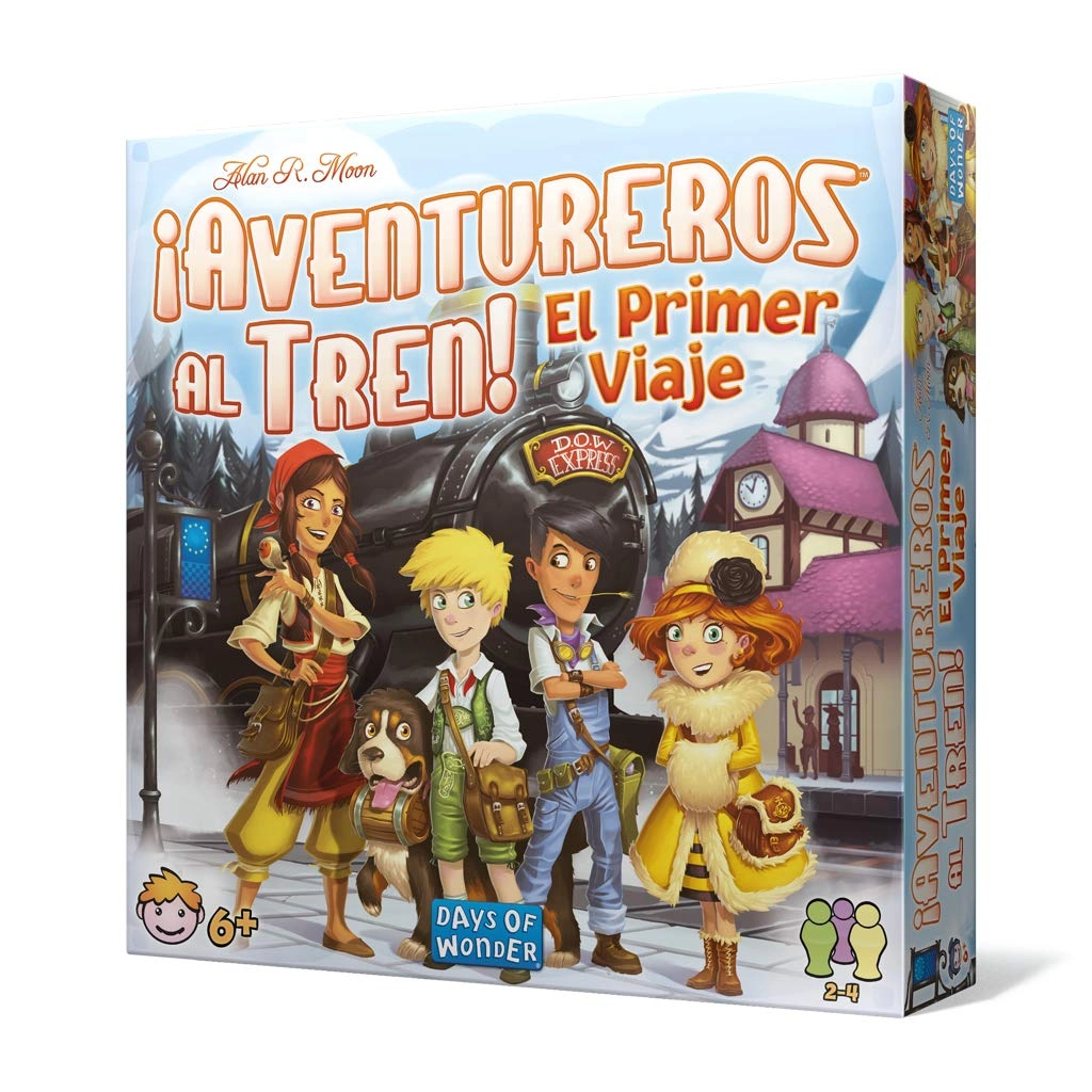 Days of Wonder Adventureros al Train - The First Journey (Spanish)