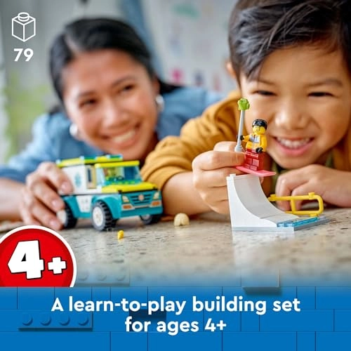 LEGO City Emergency Ambulance and Snowboarder (60403)