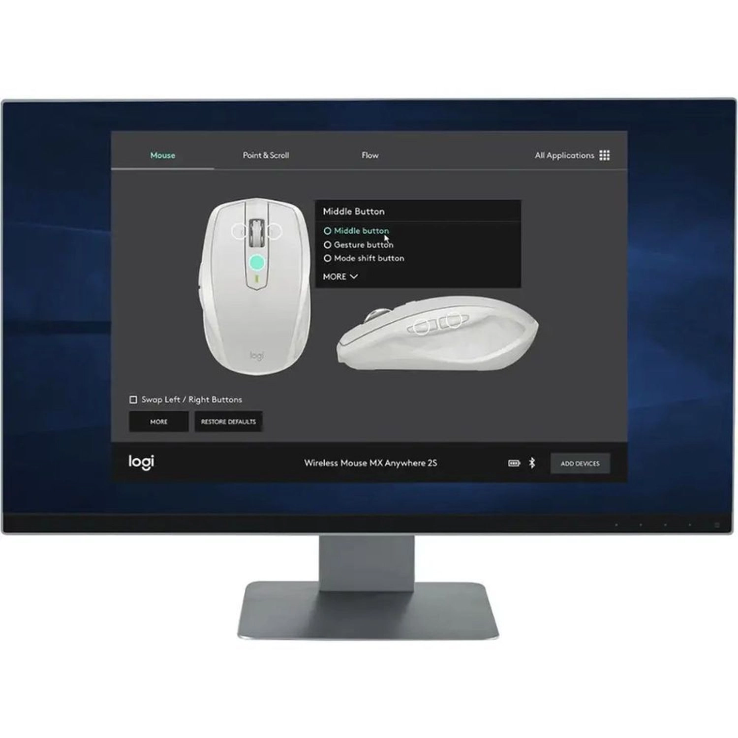 MX Anywhere 2S Mouse - Wireless