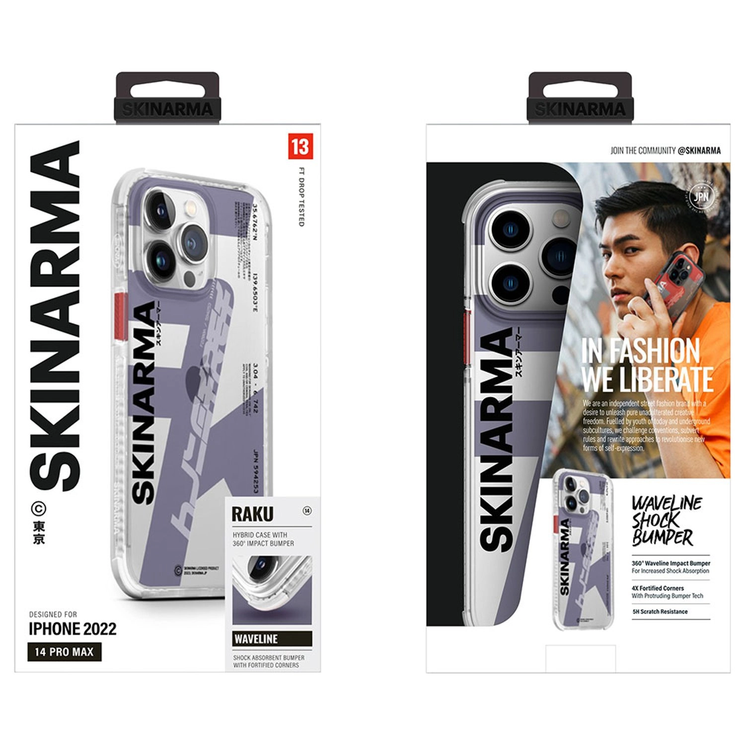 Skinarma Raku Case for iPhone 14 Pro