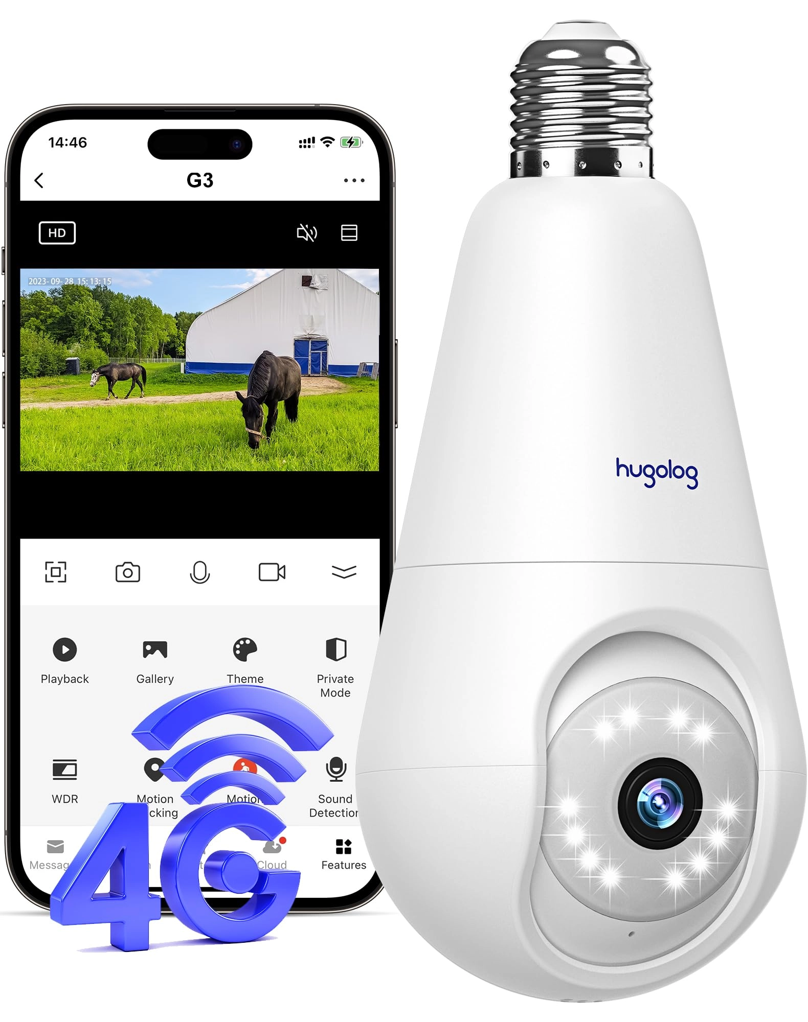 Hugolog HU-PWG3-W-4G