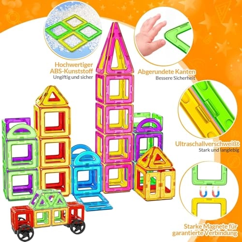 Magnetic Tiles - 120pcs