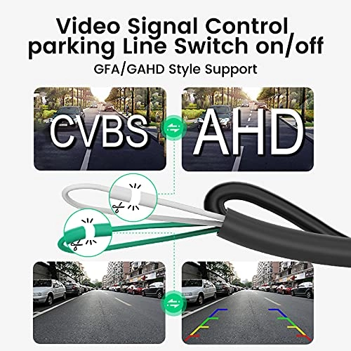 Car Rear View Camera - Night Vision Wire 1080P