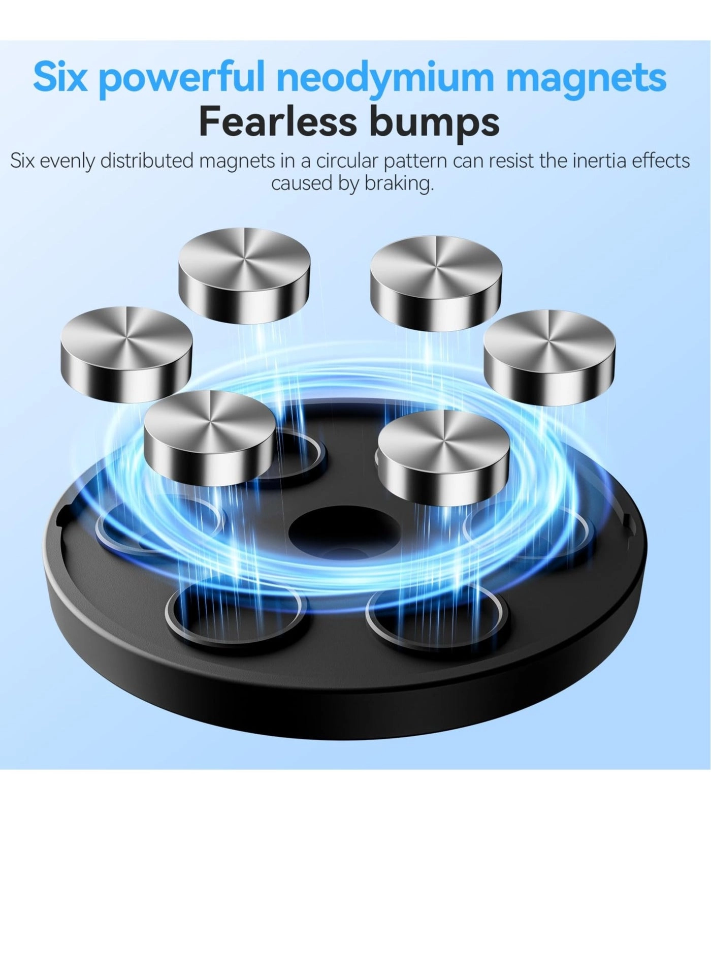 Sport Camera Steering Bracket - 1/4"-20 Thread + Magnetic Suction Base - For DJI Osmo Pocket 3 For Insta360 GO 3